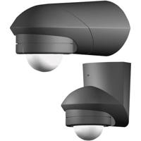 Grothe 94535 PIR-bewegingsmelder Opbouw (op muur) 360 ° Relais Zwart IP55 - thumbnail