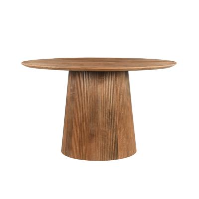 Sohome Ronde Eettafel 'Olav' Mangohout, 130cm, kleur Bruin