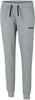 JAKO 6565D Joggingbroek Base Met Boord Dames - Lichtgrijs Gemeleerd - 44