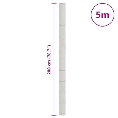 VidaXL Worteldoek 2x5 m polypropeen wit - thumbnail