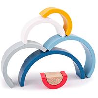 BigJigs Houten regenboog - thumbnail