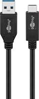 goobay USB-A > USB-C kabel - thumbnail