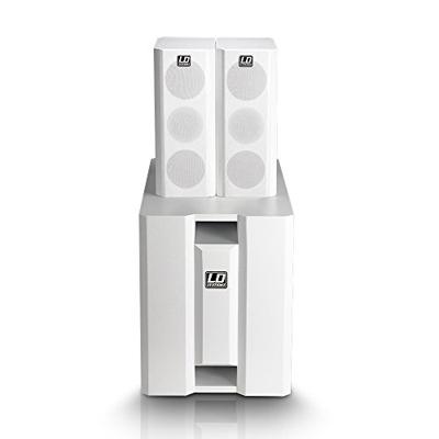 LD Systems Dave 8 XS draagbaar PA-systeem wit