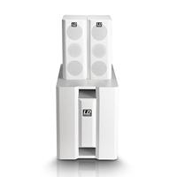 LD Systems Dave 8 XS draagbaar PA-systeem wit - thumbnail