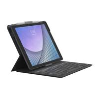 ZAGG - iPad Air (2019) Hoes - AZERTY Bluetooth Keyboard Cover Messenger Folio 2 Zwart - thumbnail