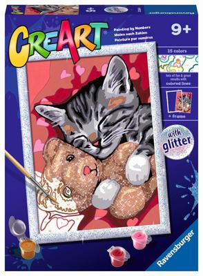 Ravensburger creart serie D peaceful kitten