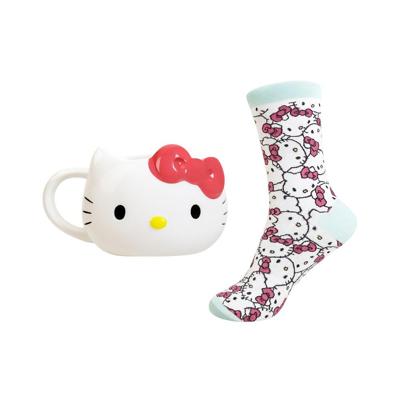 Sanrio 3D Mug & Socks Set Hello Kitty