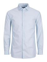 J&j Premium Jprblaparker Shirt L/s Noos Overhemd Cashmere Blue Slim Fit - thumbnail