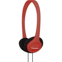 KOSS KPH7 On Ear koptelefoon Kabel Stereo Rood HiFi - thumbnail