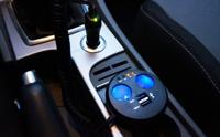 AUTO-T USB-aansluiting voor sigarettenaansteker op drankhouder 12 / 24V - thumbnail