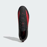 adidas F50 League IJzeren-Nop Voetbalschoenen (SG) Zwart Rood Donkergrijs - thumbnail