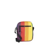 New Rebels ® Mart - Schoudertas - Crossbody Tas - Top Zip - Regenboog - thumbnail