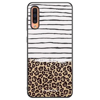 Samsung Galaxy A50/A30s hoesje - Leopard lines Samsung Galaxy A50/A30s hoesje - Leopard lines