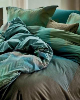 Vandyck Vandyck Ziggy Dekbedovertrek 2-persoons (200x200/220) sage green