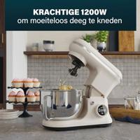 Princess Foodprocessor 1200 W Crème-wit, RVS - thumbnail