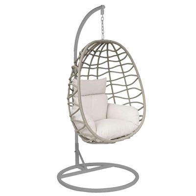 Tuinstoel Home ESPRIT Crème Lichtgrijs 93 X 70 X 122 CM