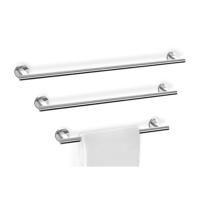 Zack Scala Handdoekstang S 51x6x8.1cm Spiegelglans RVS 40056 - thumbnail