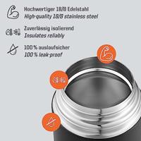 Voedselthermos ESBIT Food Jug 1L, Zwart - thumbnail