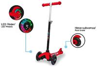 Jamara KickLight Scooter red - thumbnail