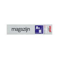 Bord Alulook Magazijn - 165x44 mm zelfklevend. - thumbnail