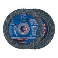 PFERD TOOLS 67689082 PFR 150-L Z 40 SGP CURVE STEELOX Lamellenschijf Diameter 150 mm Boordiameter 22.23 mm RVS, Staal 10 stuk(s) - thumbnail
