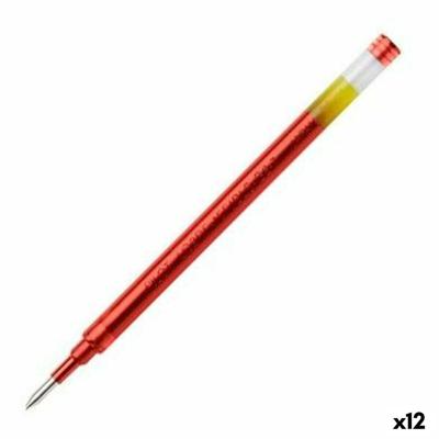 Navulling voor balpen Pilot G2 0,4 mm Rood (12 Stuks)