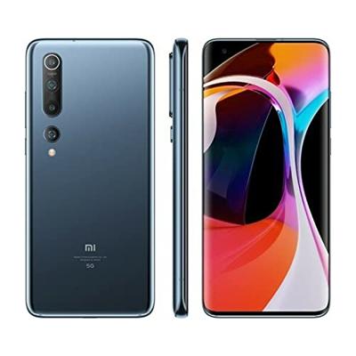 Mi 10 Smartphone Telefoon 8GB 256GB Toonaangevende 5G-connectiviteit en prestaties 90Hz 6,67'' DotDisplay 108MP quad-camera 4780mAh Grijs