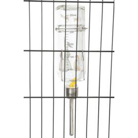 TRIXIE DRINKFLES HONEY&HOPPER GLAS MET SPANVEER / DRAADBEUGEL 125 ML 3 ST