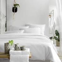 De Witte Lietaer De Witte Lietear dekbedovertrek Olivia Wit 200x200/220 - thumbnail