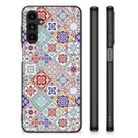 Samsung Galaxy A14 5G Marmeren Print Telefoonhoesje Tiles Color - thumbnail