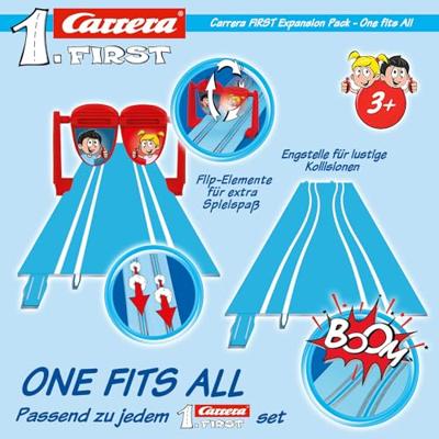 Carrera First 20067001 Expansion Pack One Fits All Startset
