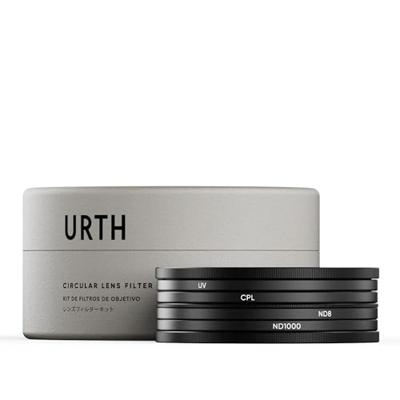 Urth 43mm UV, Circular Polarizing (CPL), ND8, ND1000 Lens Filter Kit (Plus+)