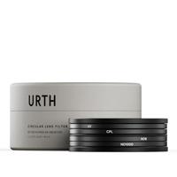 Urth 43mm UV, Circular Polarizing (CPL), ND8, ND1000 Lens Filter Kit (Plus+) - thumbnail