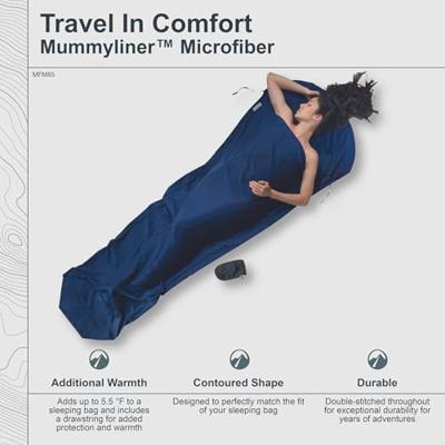 Cocoon MFM85 slaapzak Volwassene Mummie slaapzak Microvezel, Polyester Blauw