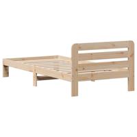 Bedframe zonder matras massief grenenhout 120x190 cm - thumbnail