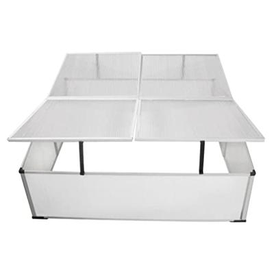 VidaXL Koude bak met 4 deksels 108x110x41 cm