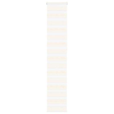 Zebra rolgordijn 50x230 cm stofbreedte 45,9cm marmerbeige