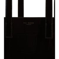 Ted Baker Vivanaa Croc Effect Small Icon Bag Black - thumbnail