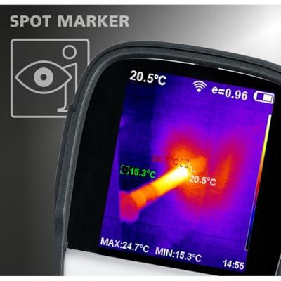 Laserliner ThermoCamera Connect Warmtebeeldcamera -20 tot 350 °C 220 x 165 Pixel 9 Hz Geïntegreerde digitale camera