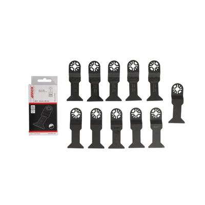 4tecx Multizaagblad universeel 11 bi-metaal 45 x 60 mm 10 + 1 stuks