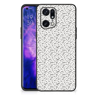 OPPO Find X5 Pro Back Case Stripes Dots OPPO Find X5 Pro Back Case Stripes Dots