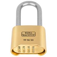 Burg Wächter 37491 Hangslot 51.90 mm Messing Cijferslot - thumbnail