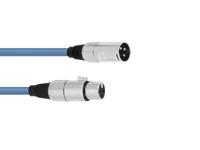 OMNITRONIC XLR cable 3pin 3m bu - thumbnail
