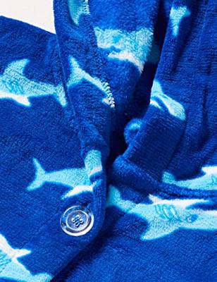 Playshoes badjas Haai Blauw-134-140