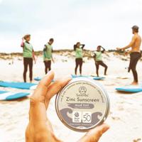 Suntribe Zonnebrandcrème - gezicht & sport - spf 30 - mud tint - 45 gr - thumbnail