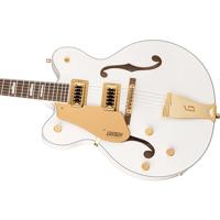 Gretsch G5422GLH Electromatic Classic Hollowbody DC Snowcrest White linkshandige semi-akoestische gitaar - thumbnail