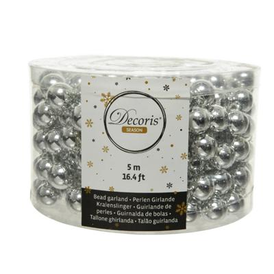 Kralenslinger xl plastic shiny round kerst Decoris - Decoris