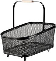 Unix fietsmand, achterop "benito" rear basket benito black - thumbnail
