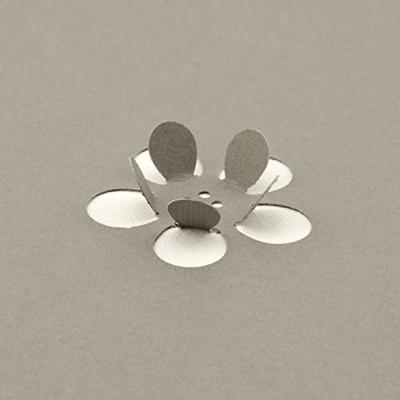Vaessen Creative • magnetische pons 3d bloem 3,8x4,6cm