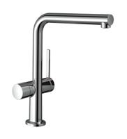 Hansgrohe Talis M54 ééngreeps keukenmengkraan 270 met stopkraan voor vaatwasser, chroom - thumbnail